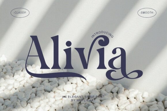 Alivia: A Modern Serif for Luxury Branding
