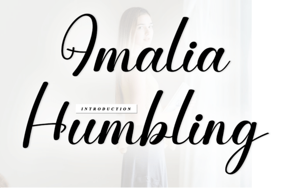 Amalia Humbling: The Handwritten Font That Captures Authenticity