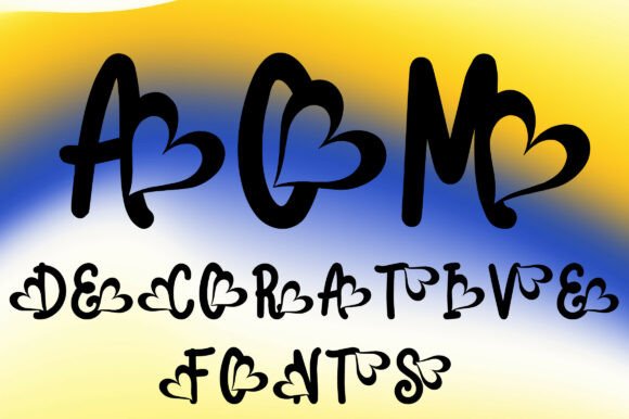 Aom: The Heart-Inspired Typeface for Creative Brands