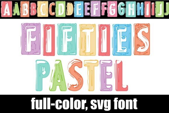 Fifties Pastel: A Typeface for Timeless Retro Charm