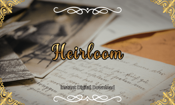 Heirloom: Crafting Visual Narratives with Timeless Script
