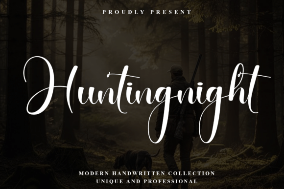 Huntingnight: A Modern Script for Authentic Branding