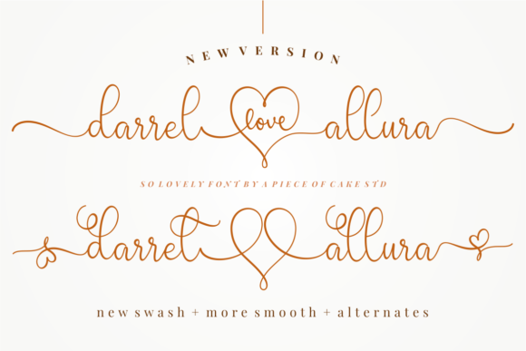 New Darrel Allura: The Elegant Script for Modern Creatives