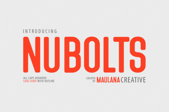 Nubolts: A Bold Statement in Modern Typography