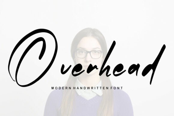 Overhead: The Handwritten Font for Elegant, Flowing Designs