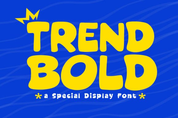 Trend Bold: The Modern Display Font That Catches the Eye