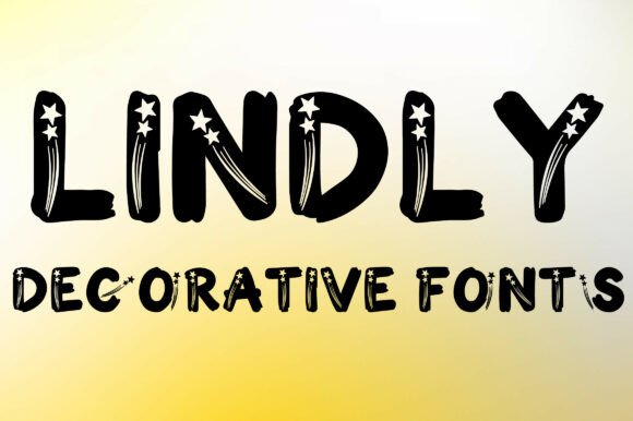 Unlocking Creativity with the Lindly Decorative Stars Style Font